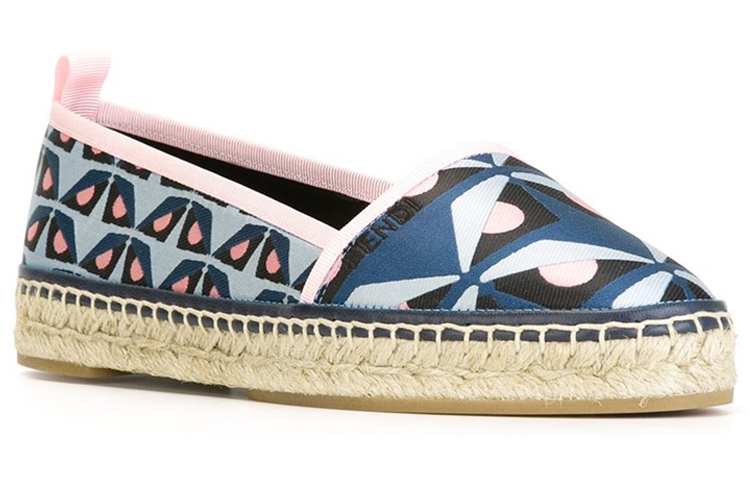 (W) Fendi Slip-On 'Blue Black Print' 圖 2