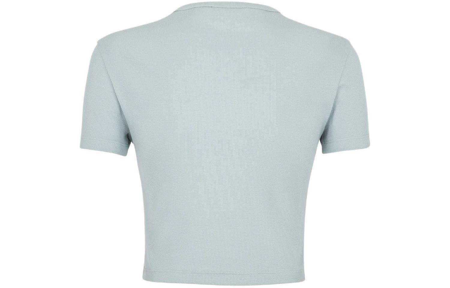 (Women) FENDI Solid Color Logo Print Short Sleeve T-Shirt SS23  Regular Fit FS8110ANQMF0ZNM 圖 13