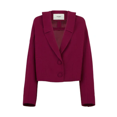 (Women) Fendi Solid Single-Breasted Casual Jacket FJ7464AXAUF1MTW