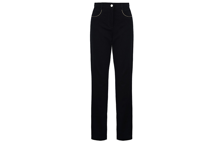 Order (W) FENDI SS21 黑色休闲牛仔裤 FLP673AC44F0GME