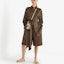 Purchase (Women) FENDI SS21 Brown Twill Long-Sleeve Dress. FDB613A8G3F1440