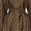 Details for (Women) FENDI SS21 Brown Twill Long-Sleeve Dress. FDB613A8G3F1440