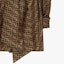 Cheap (Women) FENDI SS21 Brown Twill Long-Sleeve Dress. FDB613A8G3F1440