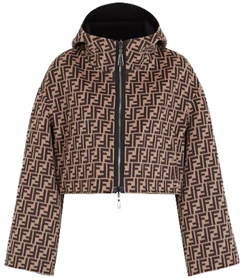 (Women) FENDI SS21 Reversible Hooded Wool Jacket with Pockets Black. FJ6993A5HDF0GME Lookbook (Women) FENDI SS21 Reversible Hooded Wool Jacket with Pockets Black. FJ6993A5HDF0GME