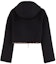 Shop (Women) FENDI SS21 Reversible Hooded Wool Jacket with Pockets Black. FJ6993A5HDF0GME