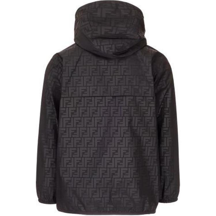 Shop (W) フェンディ SS21 リバーシブル ジップ ジャケット ブラック. FAN019AERRF0GME