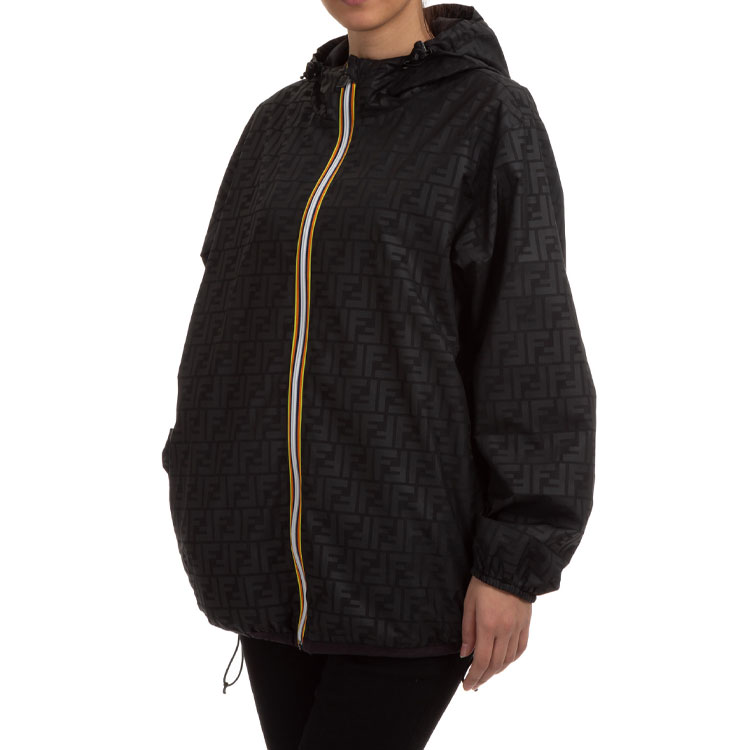 Sizing (W) フェンディ SS21 リバーシブル ジップ ジャケット ブラック. FAN019AERRF0GME