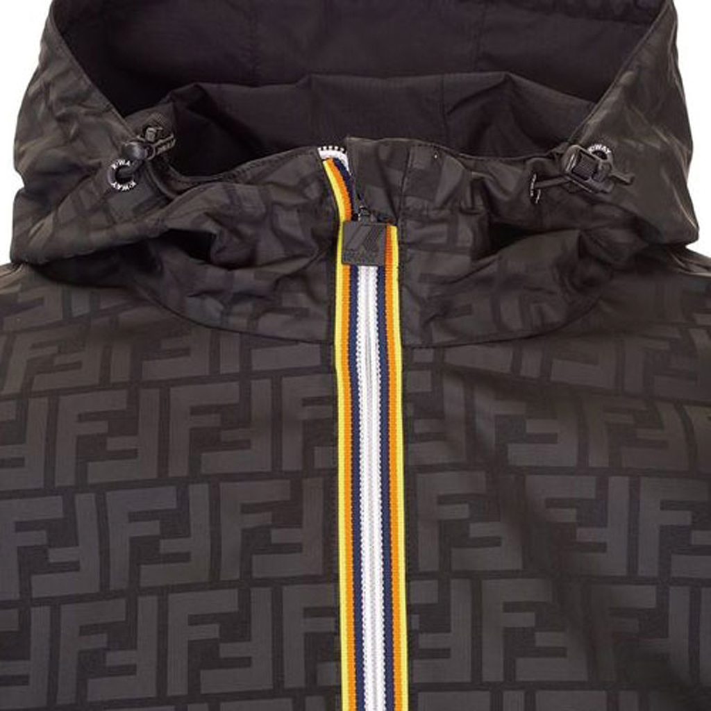 Cheap (W) フェンディ SS21 リバーシブル ジップ ジャケット ブラック. FAN019AERRF0GME