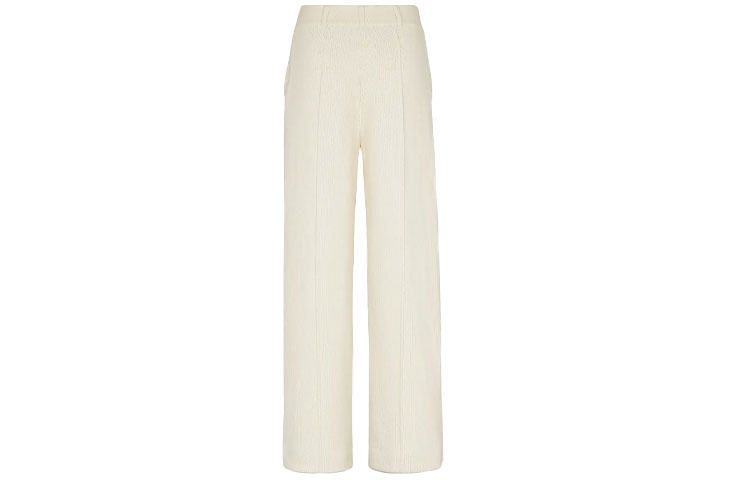 Lookbook (W) FENDI SS21 白色宽腿棉裤 FZR722AF4RF0ZNM