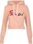 Order (Women) FENDI SS22 Pink Letter Print Pullover Sweatshirt. FS7516AJXFF11AS