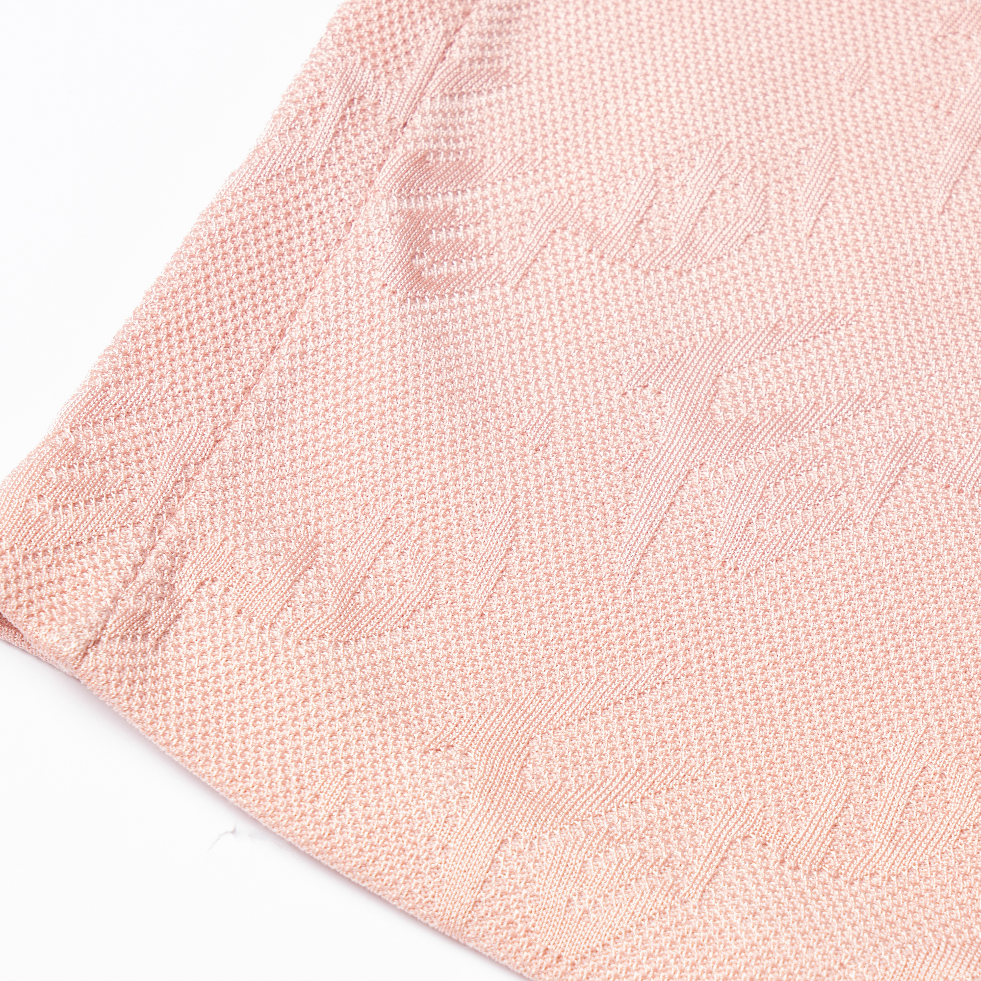 Sizing (W) 펜디 SS22 핑크 로고 자카드 니트 미디 스커트 FZQ669AJFEF11AS