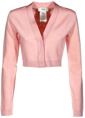 (Women) FENDI SS22 Solid Pink V-Neck Long Sleeve Knit Top. FZC941AJTHF11AS Order (Women) FENDI SS22 Solid Pink V-Neck Long Sleeve Knit Top. FZC941AJTHF11AS