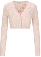 (W) FENDI SS22 Atasan Knit Lengan Panjang Cropped Warna Pink Wanita FZC942AJTLF1H3Y Order (W) FENDI SS22 Atasan Knit Lengan Panjang Cropped Warna Pink Wanita FZC942AJTLF1H3Y