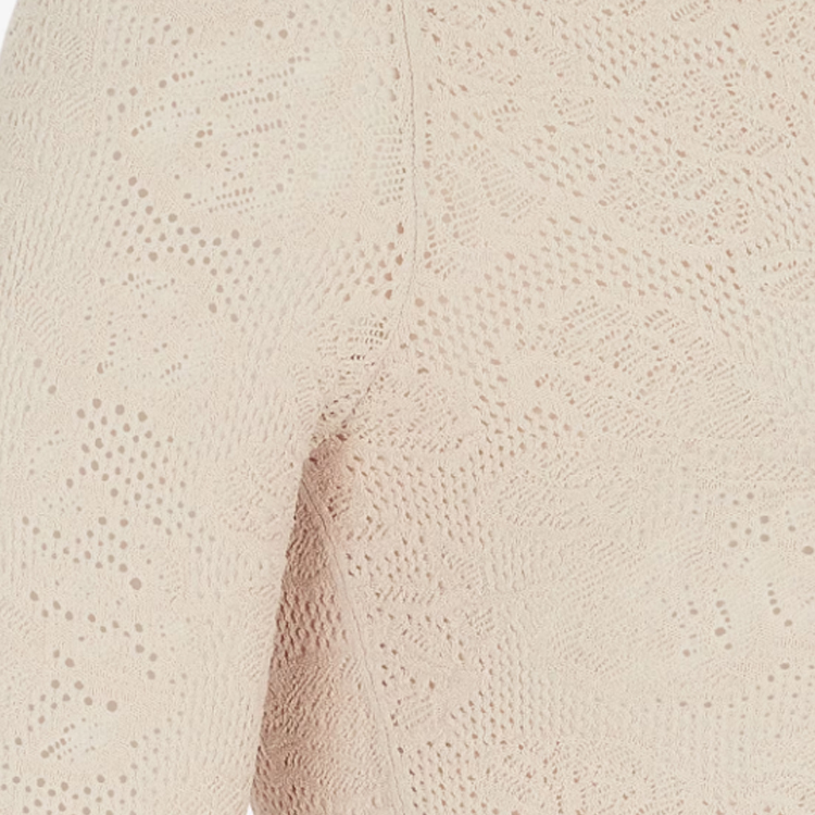 Purchase (W) FENDI SS23 米色花卉刺繡高領針織毛衣 FZXA37AQ40F1M28