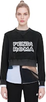 (W) FENDI SS23 Baju Sweater Hitam Cetak Huruf Leher Bulat Berbordir. FS7948AMGTF1K1W Purchase (W) FENDI SS23 Baju Sweater Hitam Cetak Huruf Leher Bulat Berbordir. FS7948AMGTF1K1W