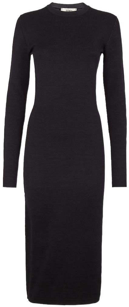 women-fendi-ss-23-black-solid-color-long-sleeve-bodycon-dress-fzdb-20-anerf-0-gme