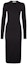 Buy (Women) FENDI SS23 Black Solid Color Long Sleeve Bodycon Dress FZDB20ANERF0GME