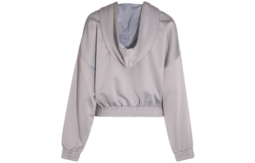 Lookbook (W) FENDI SS23 Hoodie Coklat dengan Logo Print Lengan Panjang. FAF301AK95F1KE5