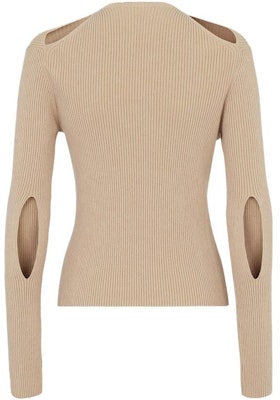 (W) FENDI SS23 卡其色長袖鏤空設計針織開襟衫 FZC963ANJBF1KE0 Lookbook (W) FENDI SS23 卡其色長袖鏤空設計針織開襟衫 FZC963ANJBF1KE0