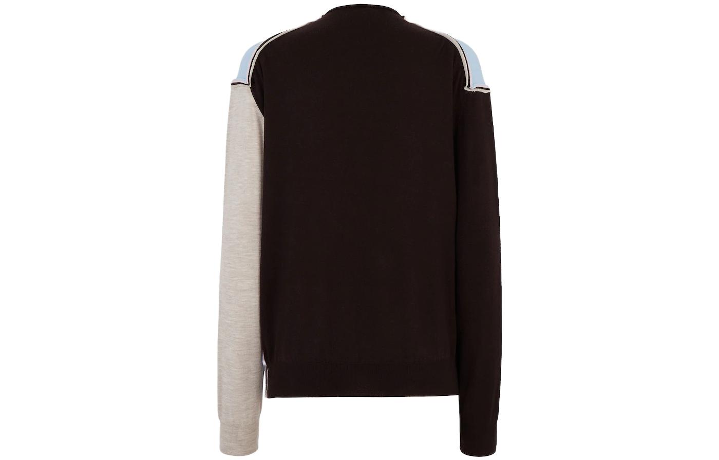 Lookbook (W) FENDI SS23 字母貼花羅紋針織長袖毛衣 多色款 FZXA78ACRFF03QE