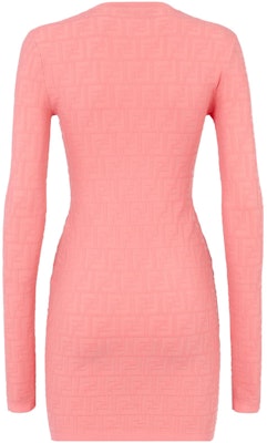 (Women) FENDI SS23 Pink Slim Fit Long Sleeve Midi Dress. FZDB13ANJPF1K9Y Lookbook (Women) FENDI SS23 Pink Slim Fit Long Sleeve Midi Dress. FZDB13ANJPF1K9Y