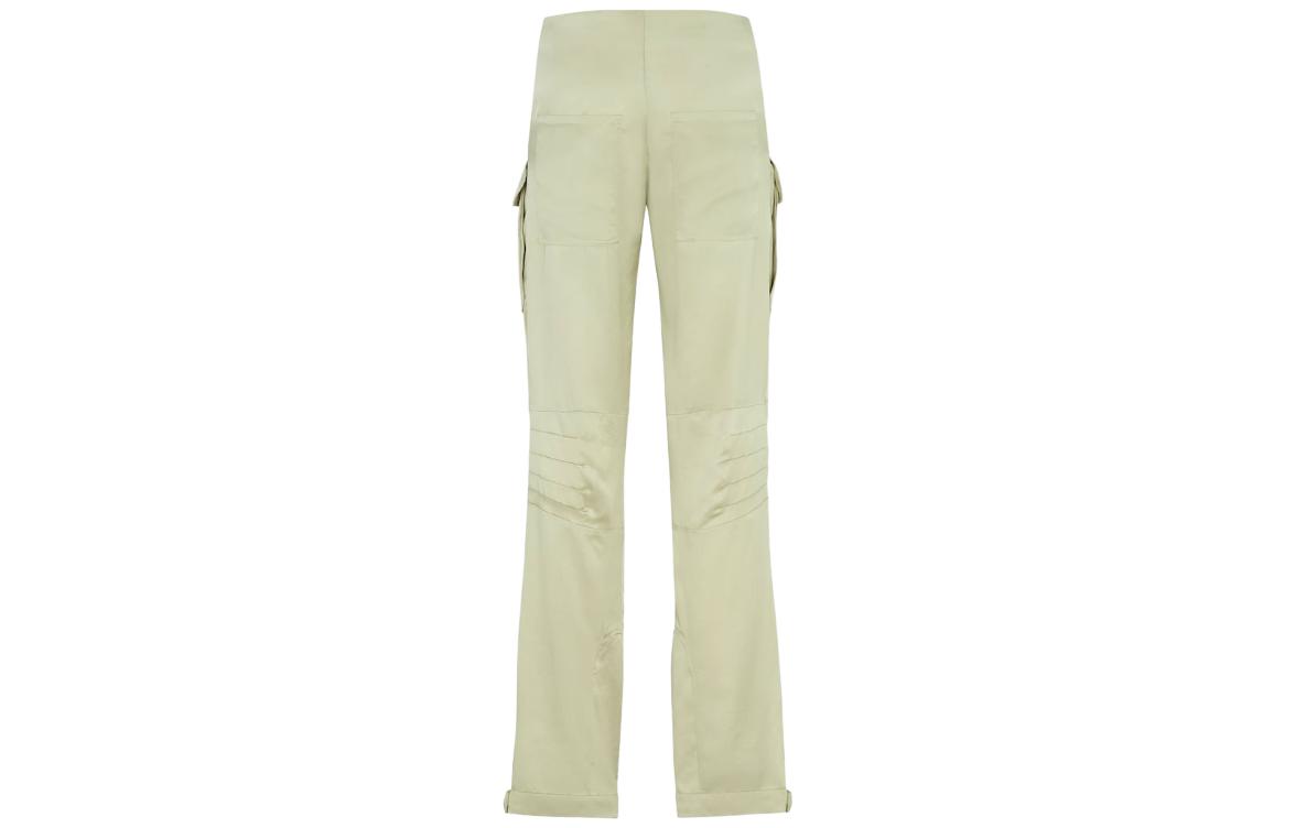 Lookbook (W) 芬迪 SS23 纯色褶皱工装裤 浅绿色 FR6476ANQ8F1KE4