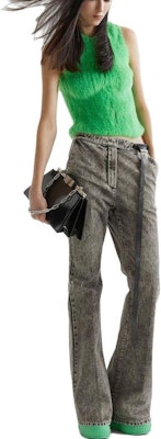 (Women) FENDI SS23 Vintage Mid-Rise Flared Jeans in Grey. FLP784ANQJF084J Shop (Women) FENDI SS23 Vintage Mid-Rise Flared Jeans in Grey. FLP784ANQJF084J