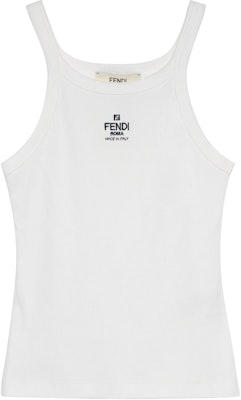 (Women) FENDI SS23 White Logo Embroidered Crewneck Vest. FS7966ANQMF0ZNM Order (Women) FENDI SS23 White Logo Embroidered Crewneck Vest. FS7966ANQMF0ZNM