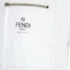 Details for (W) FENDI SS23 白色Logo印花圓領拉鍊短袖T恤 FS7389ANQSF0ZNM