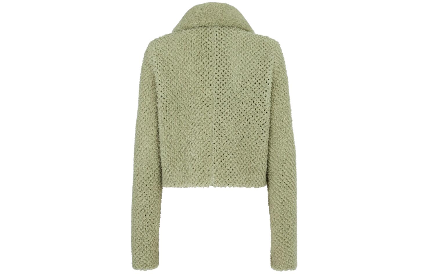 Lookbook (W) Fendi SS23 綠色純色拉鍊立領外套 FM5339ALQYF1KE4