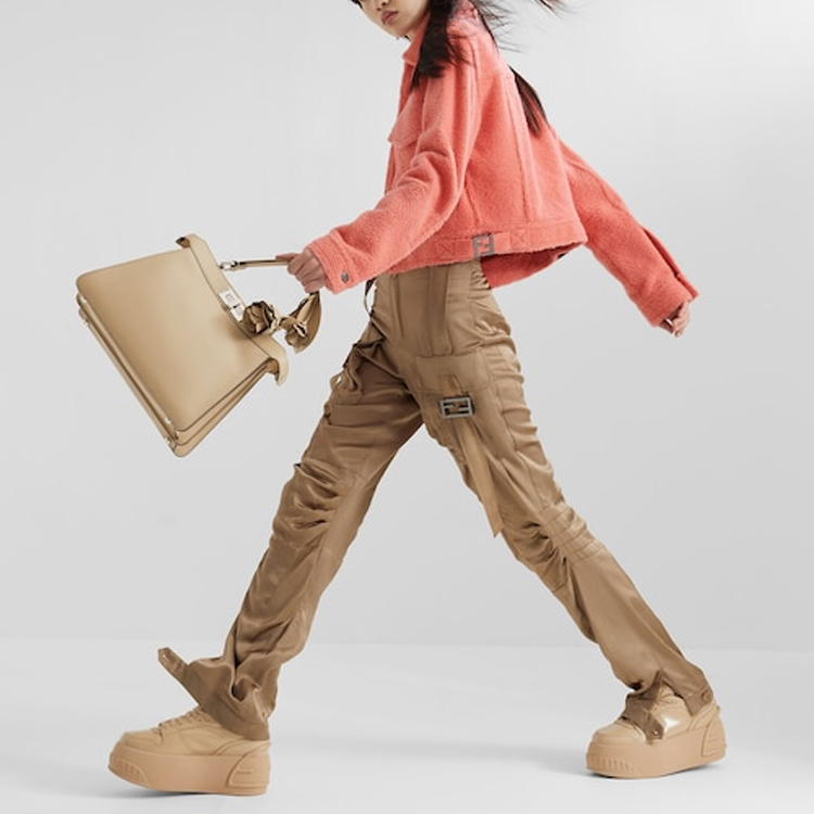 Shop (W) Fendi SS23 純色拉鍊外套 紅色 FM5340ANE3F1K9Y