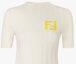 Details for (W) FENDI SS24 Beige Logo Slim Fit Kaos Knit Lengan Pendek. FZXC37ASOSF1P2N