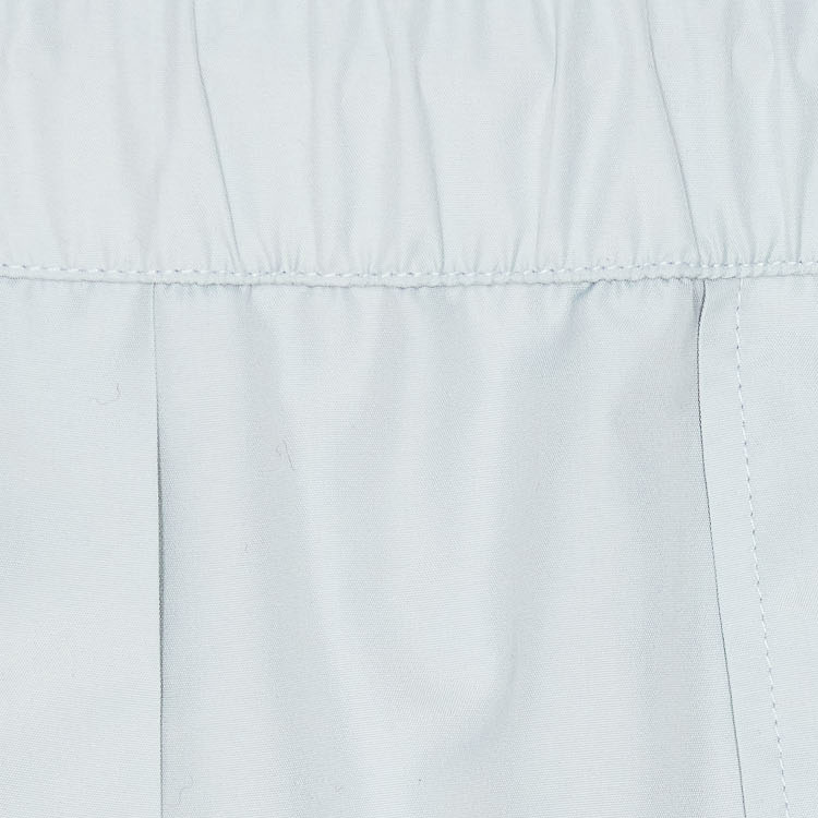 Shop (Women) FENDI SS24  Logo Drawstring Shorts in Transparent Blue. FAB368AQB0F08S8