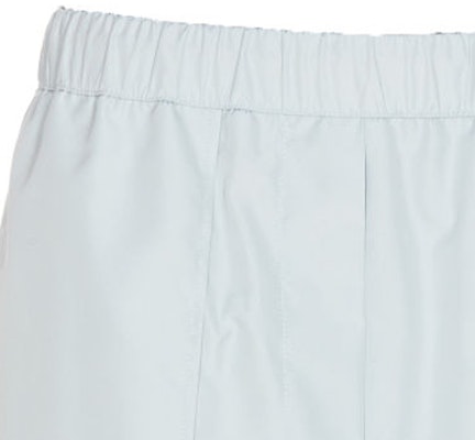 (Women) FENDI SS24 Logo Drawstring Shorts in Transparent Blue. FAB368AQB0F08S8 Details for (Women) FENDI SS24 Logo Drawstring Shorts in Transparent Blue. FAB368AQB0F08S8