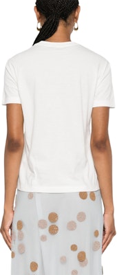 (Women) FENDI SS24 White Logo Crewneck Short-Sleeve T-Shirt. FS7254AT1UF1J7U Shop (Women) FENDI SS24 White Logo Crewneck Short-Sleeve T-Shirt. FS7254AT1UF1J7U