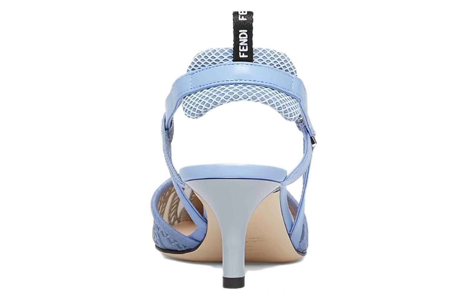 (W) Fendi Stiletto Heels 'Blue Pointed Toe' 圖 5