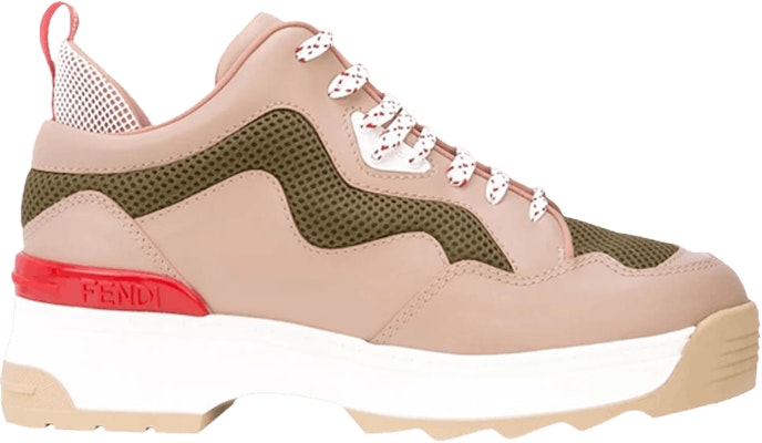 (W) Fendi T-Rex Kulit Sol Tinggi 'Colourblock - Pink' 8E6827-A64I-F168H Buy (W) Fendi T-Rex Kulit Sol Tinggi 'Colourblock - Pink' 8E6827-A64I-F168H