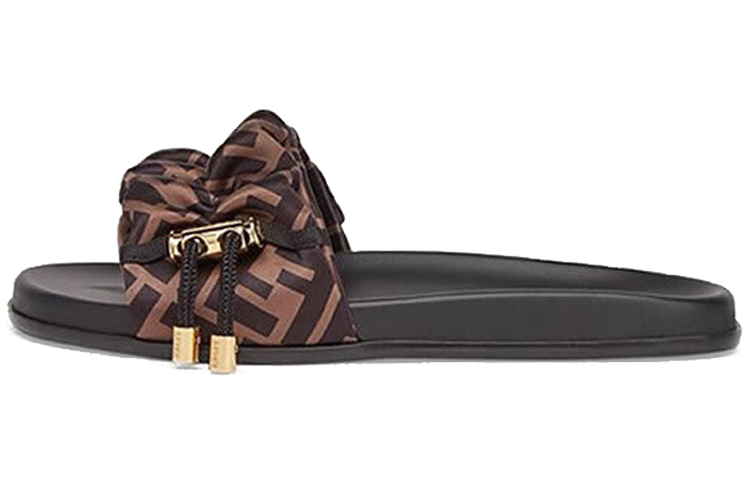 (Women) Fendi Vertigo Slides 'Brown'  8X8142-AE7S-F0R7V