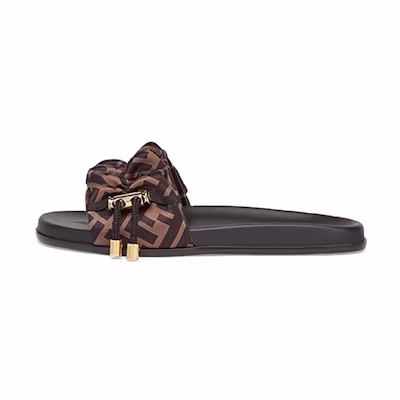 (W) Fendi Vertigo Slides 'Brown'