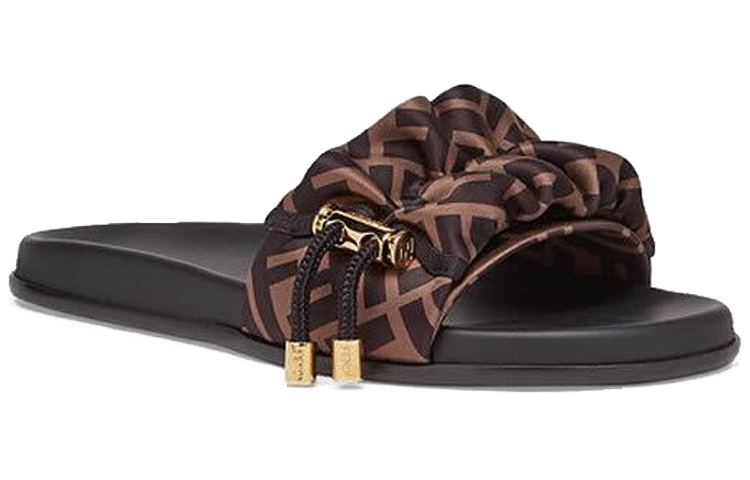 Lookbook (W) 芬迪 Vertigo 拖鞋 '棕色' 8X8142-AE7S-F0R7V