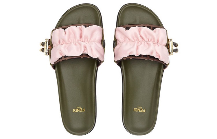 (W) Fendi Vertigo Slides 'Pink' 圖 4
