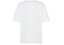 Lookbook (Women) FENDI White Oversized Dropped-Shoulder Crewneck T-Shirt FS7375AFLDF0ZNM