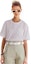 Details for (Women) FENDI White Oversized Dropped-Shoulder Crewneck T-Shirt FS7375AFLDF0ZNM