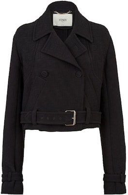 (Women) FENDI Women’s Double-Breasted Slim Fit Casual Jacket Black. FJ7456AXASF0GME Buy (Women) FENDI Women’s Double-Breasted Slim Fit Casual Jacket Black. FJ7456AXASF0GME