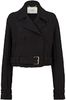 Order (Women) FENDI Women’s Double-Breasted Slim Fit Casual Jacket Black. FJ7456AXASF0GME
