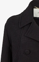 Purchase (Women) FENDI Women’s Double-Breasted Slim Fit Casual Jacket Black. FJ7456AXASF0GME