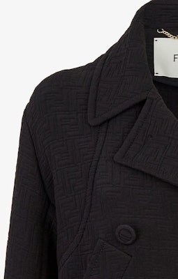 (Women) FENDI Women’s Double-Breasted Slim Fit Casual Jacket Black. FJ7456AXASF0GME Purchase (Women) FENDI Women’s Double-Breasted Slim Fit Casual Jacket Black. FJ7456AXASF0GME