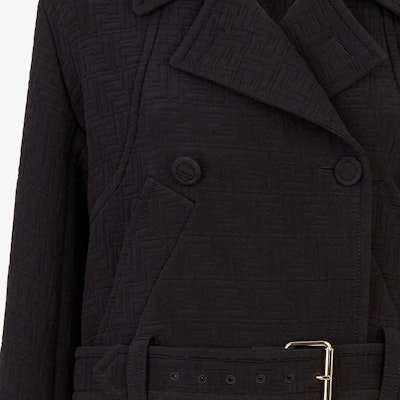 (Women) FENDI Women’s Double-Breasted Slim Fit Casual Jacket Black. FJ7456AXASF0GME Details for (Women) FENDI Women’s Double-Breasted Slim Fit Casual Jacket Black. FJ7456AXASF0GME