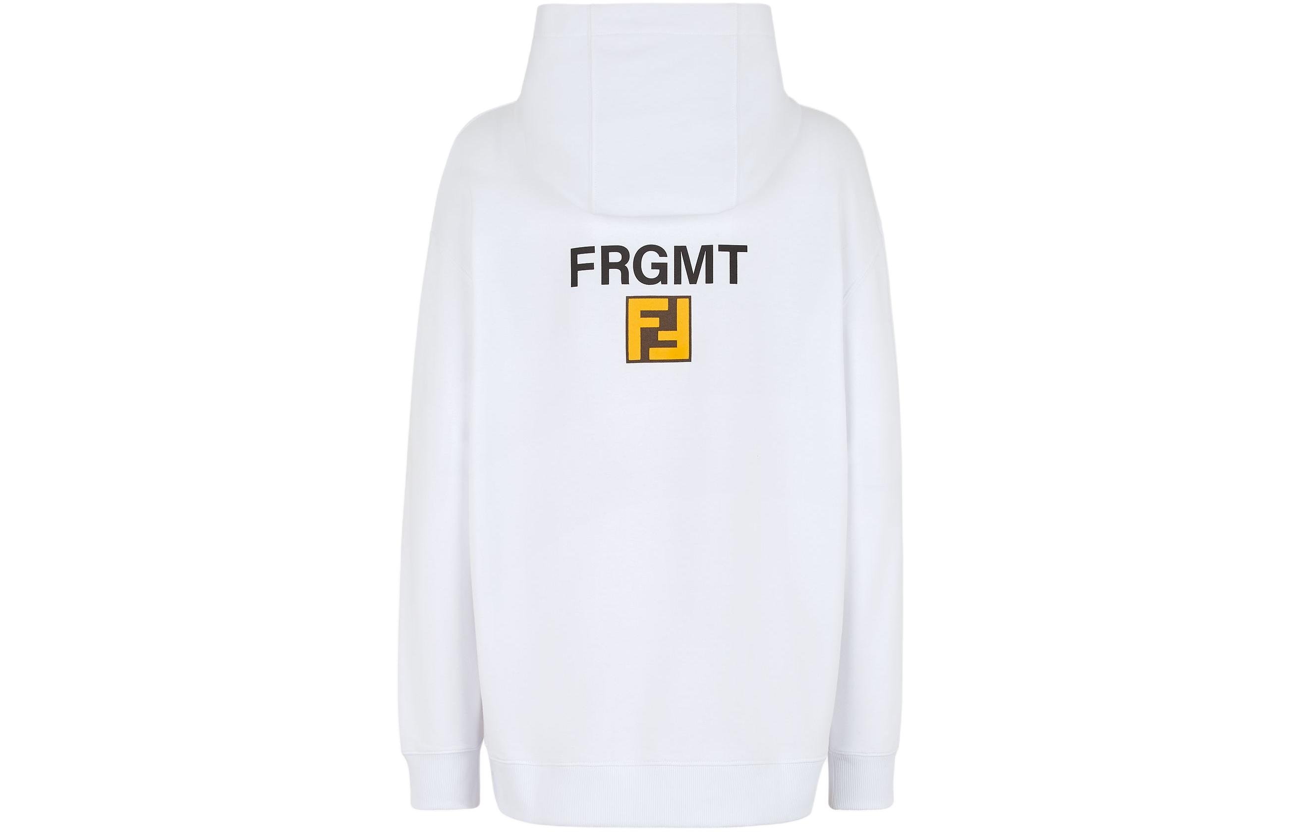 Lookbook (W) 펜디 x 포켓몬 로고 프린트 긴팔 스웨트셔츠 SS24. FS9627AQFYF0GME