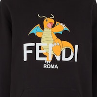 (W) FENDI x Pokémon Baju Lengan Panjang Cetak Logo SS24. FS9627AQFYF0GME 2
